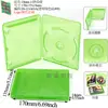 Gc Game Box Caja de Juego Gamecube Caja de Repuesto para Juego Caja de Disco de 8 cm con Ranura para Tarjeta Caja para Disco Mini CDDVD