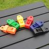Comercio exterior venta caliente clip para toldo exterior accesorios para carpa clip fijo a prueba de viento hebilla de seguridad de plástico clip para tienda precio al por mayor