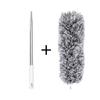 Um carro Feather Duster espanador de penas retrátil escova de poeira poeira duster doméstico remoção de poeira retrátil