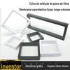 Embalagem de embalagem de filme PE rack de contas de armazenamento de plástico caixa pulseira acrílico transparente display rack