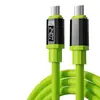 Cable de Datos Doble Tipo-C Extendido Carga Rápida 240W Engrosado Adecuado para Apple 16 Huawei Cable de Carga para Portátil Transfronterizo