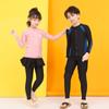 Traje de buceo deportivo de verano para niños, traje de baño dividido para exteriores, protector solar, traje de baño de secado rápido para niños, una generación de cabello