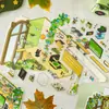 Adesivos de Paisagismo Muran 2.5D-Meu Ninho Secreto Cabana Estéreo DIY Decoração de Cena em Miniatura Adesivos de Material