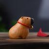 Sándalo Dorado Kappi Bala Adorno de Mascota de Té Lindo Asa Artesanías Creativas Coche Regalo para Niños Regalo Espejo