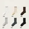 Poá, doce e fofo, algodão puro, com borda franzida, meias sem costura na altura da panturrilha, meias de tornozelo, meias de algodão para primavera e outono, meias de outono e inverno, estilo feminino