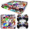 Película ps4 slim Pegatina Máquina Delgada ps4 slim Pegatina Cuerpo ps4 slim Pegatina Graffiti ps4 slim