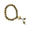 Novedad Pulsera de Sándalo Verde con Borla de Manglietia para Mujer Pulsera Xia Nuevo Estilo Chino Marea Nacional Diseño de Nicho Lujo Ligero Diario