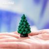 Simulación de color, accesorios navideños, decoración, árbol de Navidad, resina, artesanía, pequeños adornos, bricolaje, joyería, crema, pegamento, venta al por mayor