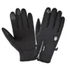 Guantes de Ciclismo para Hombre y Mujer, Guantes de Invierno de Terciopelo Cálidos para Hombre y Mujer, de Dedos Completos, Cortavientos, Antifrío, Pantalla Táctil, para Conducir, Deportes, Esquí