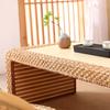 Mesa de ventana salediza de tatami de estilo japonés, mesa de centro pequeña de ratán, mesa de té creativa sencilla, mesa Kang para el hogar, mesa baja, mesa pequeña para alféizar de ventana