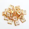 Kuaishou en vivo popular joyería para uñas diamante para uñas diamante anillo cuadrado de cristal de alta gama joyería de cristal al por mayor