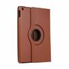 Adecuado para funda plana de cuero para Apple ipad de 10.2 pulgadas, funda protectora de 9.7 pulgadas, funda de cuero giratoria con patrón de lichi para pro de 11 pulgadas