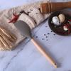 Suministros de Cocina Mango de Madera Sartén Antiadherente Espátula de Silicona Juego de 11 Piezas Marrón con Juego de Cubeta de Almacenamiento Diseño Anti-Escaldado