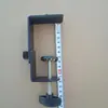 Clip de aleación de aluminio mejorado y reforzado en forma de I Soporte metálico cantilever fijo para escritorio para lámpara de escritorio y base para accesorios de aromaterapia