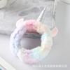 Diadema de Unicornio Tie Dye Europea y Americana para Mujer, Adorno para Fiesta de Navidad, Borde Ancho, Diadema para Lavar la Cara, Outlet de Fábrica