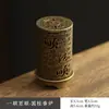 Nuevo Quemador de Incienso de Aleación de Cobre Estilo Chino, Pequeño Quemador de Incienso Nube Auspiciosa, Quemador Colgante de Grulla, Adorno Creativo para Uso Doméstico, Quemador de Incienso, Quemador de Sándalo