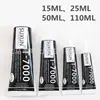 Suxun T7000 Cola Preta Reparo de Tela de Celular Cola para Ponto de Broca Cola para Joias Cola para Tecido Artesanal DIY