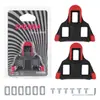 Conjunto de Tala para Sapatilha de Ciclismo, Acessórios Especiais para Sapatilhas de Ciclismo de Estrada, Placa de Auto-Travamento, Cartão de Trava, Placa de Trava