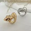 Joyería transfronteriza europea y americana sentido de la moda anillo de serpiente irregular simple aleación anillos geométricos traje
