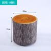 Taburete bajo de madera maciza, taburete para cambiar zapatos, mesa de centro, taburete de sofá, taburete redondo creativo de tela, banco pequeño para el hogar para adultos, taburete suave