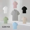 2025 Verano Ropa de Trabajo Corporativa para Hombres y Mujeres Camisa Polo Manga Corta Delgada de Moda Adelgazante Para Eventos de Team Building Camisa Sencilla