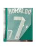 14-15 Real Madrid Visitante Adulto Conjunto B Mercancía 7 # Ronaldo Número de Jersey Letra Transferencia de Calor Número Adhesivo Transferencia de Calor