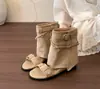 Primeiro Encontro com as Novidades da Temporada! Sandálias Romanas com Fivela Retrô para Mulheres, Botas Western de Verão com Biqueira Aberta para Férias, Botas Curtas Respiráveis