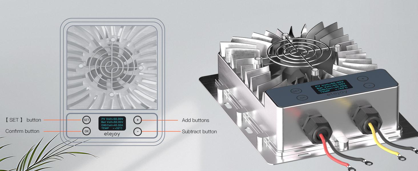 Adjustable Voltage MPPT Solar Step-Down Module Waterproof MPPT Solar Step-Down Controller High Efficiency Solar Step-Down Controller Wide Input Voltage Solar Step-down Controller 600W Solar Step-Down Controller Solar Step-down Charging Module Solar Step-Down Constant Current Controller