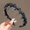 Nueva diadema de alta gama 2026, peine para el cabello estilo Maillard para peinar y arreglar los cabellos sueltos, accesorio para el cabello de uso diario estilo coreano para usar al aire libre