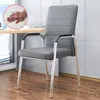 Cadeira de Computador, Cadeira para Home Office, Cadeira Confortável para Reuniões Sedentárias, Assento de Quatro Pés para Dormitório Estudantil, Cadeira de Mahjong, Cadeira com Encosto