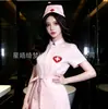 Uniforme de enfermera cosplay uniforme de enfermera deseo puro chica atractiva nudo de lazo camisón disfraz disfraz de rol ropa de casa verano transpirable