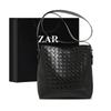 Bolso de Cubo Tejido de Compras de Hong Kong para Mujer 2025 Nuevo Bolso Cruzado Versátil de Gran Capacidad Bolso Tote de Moda para Ir al Trabajo