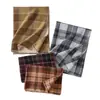 Novo Cachecol Xadrez, Xale Fashion com um Toque de Luxo, Cachecol de Pescoço Quente Versátil Estilo Coreano, Comprimento Médio
