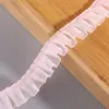 Em estoque cinto de chifon preto 2cm renda com desconto renda feita à mão acessórios de renda diy cinto de renda plissado atacado