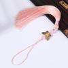 Borla de Mariposa Cloisonné Perla Clásica Belleza Colgante Brillante Accesorios de Ropa con Colgante de Encanto Estilo Antiguo