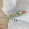 Pinza de Pato Coreana Yuji Ácido Acético Sin Rastro Estilo 2025ins Flequillo Lateral Pinza Simple Accesorios para el Cabello Mujer
