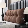 Almofada Triangular de Cabeceira Transfronteiriça Quarto Cama de Solteiro Travesseiro de Cintura Dupla Sofá Tatame Bolsa Macia Removível e Lavável