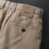 Pantalones Casuales de Lino Lyocell Tencel Estilo Nuevo Verano 2026 para Hombre, Delgados, Transpirables, Caída Suave, Anti-Arrugas, Patrón de Espiga, Pantalones Largos