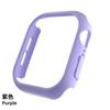 Adecuado para Apple iWatch S12-1 Cubierta Protectora con Marco Hueco Pulverizado con Aceite Estuche Protector para Reloj de PC