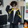 Parka Gruesa con Forro de Felpa para Niños 2525 Ropa Acolchada Nueva para Niños Otoño/Invierno 2026 Abrigo de Invierno para Bebé
