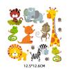 Calcomanías de Transferencia de Calor Combinación de Animales Ropa para Niños DIY Transferencia de Calor Offset Calcomanías Decorativas Calcomanías para Planchar Transferencia de Calor Lista para Envío