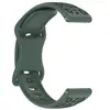 Adecuado para Samsung/Huawei/Garmin 18/20/22mm Correa de Silicona Huawei Gt4/5 Estampado de Leopardo Monocromático Modelo Universal