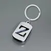 Chaveiro de Aço Inoxidável 26 Letras Inglesas Moda Transfronteiriço Estiloso Simples para Mochila Chaveiro de Carro Acessórios Venda por Atacado