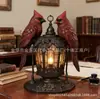 Luz de Noche Creativa Transfronteriza Diosa Luna Pájaro Estatua Retro Escena de Escritorio para el Hogar Decoración de Atmósfera