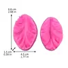 2 piezas molde de silicona líquida de iris de tamaño pequeño, herramienta de modelado DIY para fondant B038