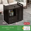 Mesa de Chá Pequena Móvel para Casa Mesa de Chá Madeira Maciça Carrinho de Chá Chaleira de Água Armário de Chá Integrado com Rodas Mesa Lateral de Chá Bandeja de Chá Kung Fu