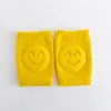 Calcetines de Verano de Rizo para Bebé Coderas Rodilleras para Gatear para Bebé Rodilleras para Bebé Rodilleras con Cara Sonriente