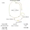Pulsera Femenina Versátil, Flor de Cuatro Hojas de Moda y de Alta Gama Incrustada con Circonita, Acero Inoxidable Chapado en Oro de 18 Quilates
