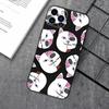 Adequado para iPhone15 capa de telefone de gato com gesto engraçado