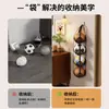 Bolsa Colgante para Guardar Pelotas para Uso Doméstico, Organizador Detrás de la Puerta para Fútbol, Voleibol, Baloncesto, Estante de Almacenamiento Multicapa Montado en la Pared